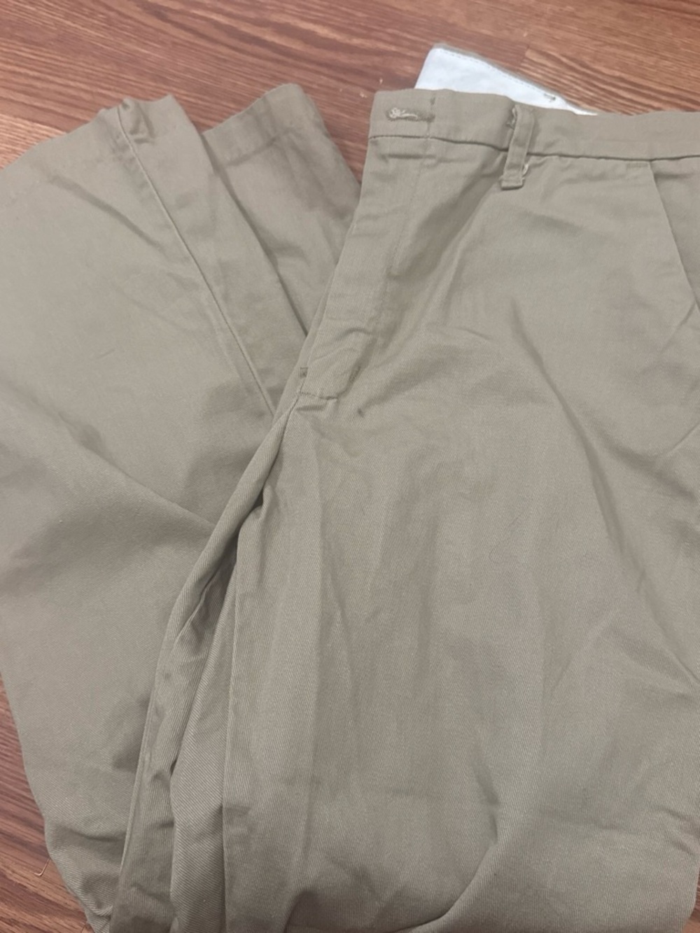 Men's Straight Fit Chino Pants in Light Khaki